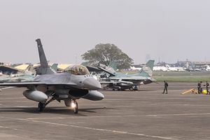 TNI Buka Suara soal 3 Jet Tempur F-16 Wara-wiri di Langit Jakarta Jumat Pagi