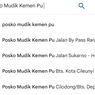 496 Posko Mudik Lebaran Bisa Ditemukan di Google Maps
