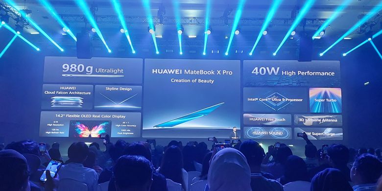 Fitur-fitur utama yang diusung laptop Huawei MateBook X Pro 2024.