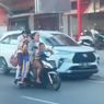 Viral, Video Ibu-ibu di Makassar Nekat Boncengan 6 Tanpa Helm, Polisi: Nomor Kendaraan Tidak Terdaftar