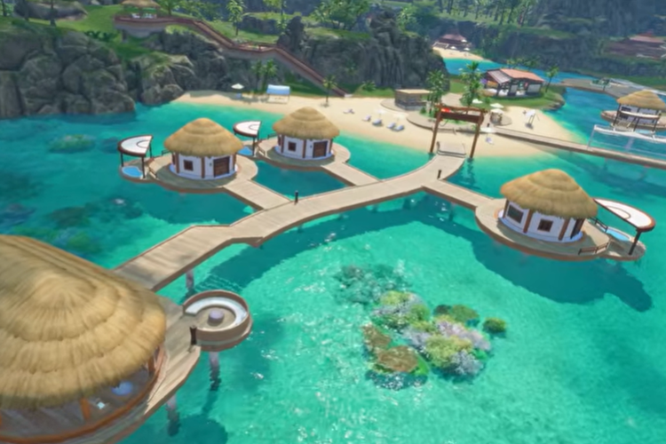 Tampilan gameplay Pokemon Winds and Waves