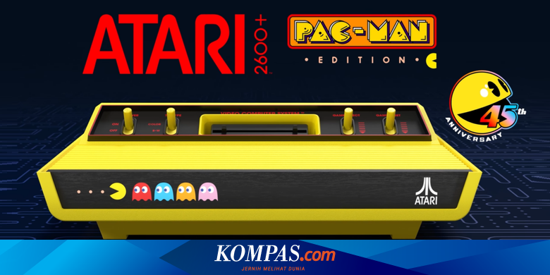 Console rétro Atari 2600 Plus Pac-Man Edition officiellement vendue, prix 2 millions IDR