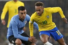Brasil vs Uruguay, Penalti Kontroversial Neymar Jadi Penentu
