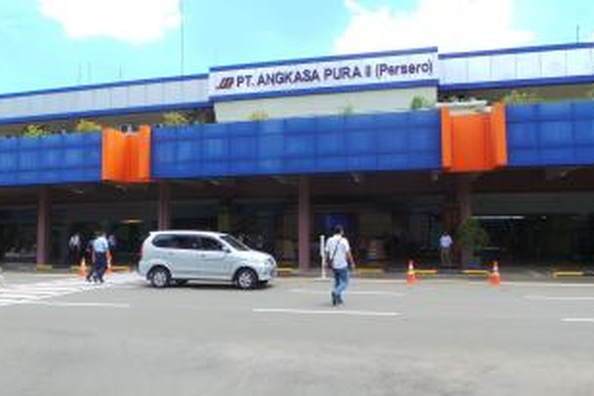 Suasana Bandara Halim Perdanakusuma di Jakarta Timur