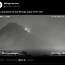 Viral, Video Benda Bercahaya Melintas di Gunung Merapi, Apa Itu? 