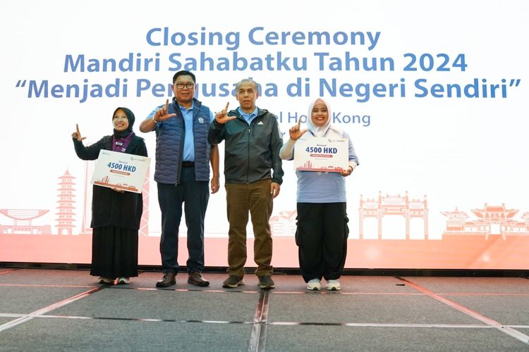 Bank Mandiri menghadirkan lebih dari 900 PMI dalam acara penutupan Mandiri Sahabatku 2024. 