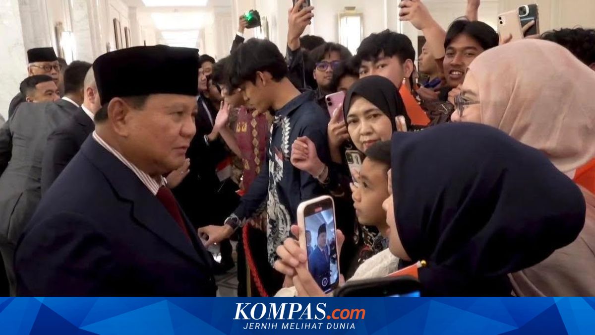 Momen Spontan Prabowo Beri Ucapan Selamat Ulang Tahun ke Mahasiswi Indonesia di Yordania