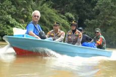 Jalur Menantang Sosialisasi Pemilu di Daerah Pelosok di Kampar