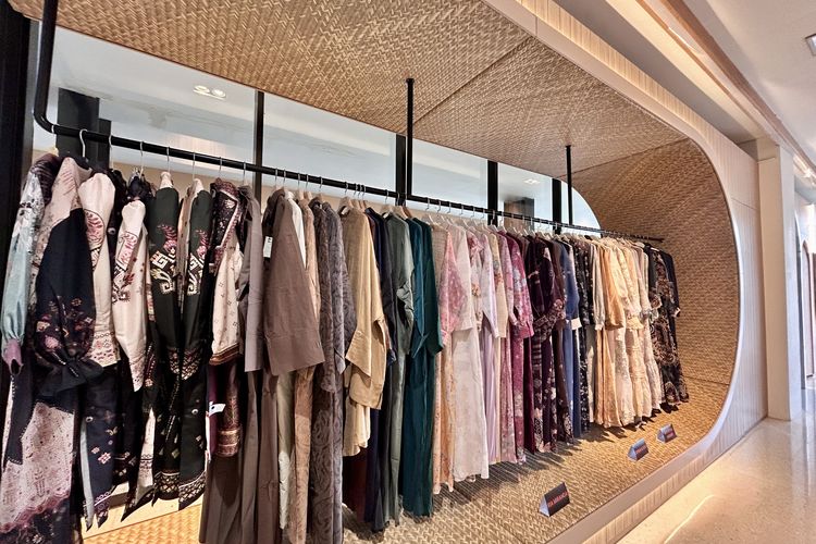 Penampilan toko Modest Luxe di Sarinah Thamrin, Jakarta Pusat, Selasa (24/2/2026).