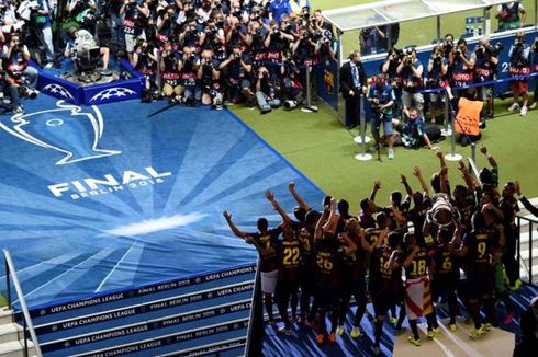 Berita Foto: Sukacita dan Pesta Barcelona