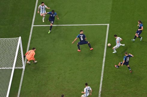Argentina Vs Kroasia: Messi Berputar, Tipu Lawan, dan Ukir Rekor