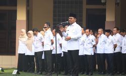 Pimpin Apel Perdana Usai Libur Lebaran, Wali Kota Tangerang Sachrudin Siap Gaspol Tingkatkan Pelayanan