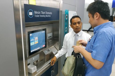 MRT Upayakan Vending Machine Beroperasi Penuh pada Minggu