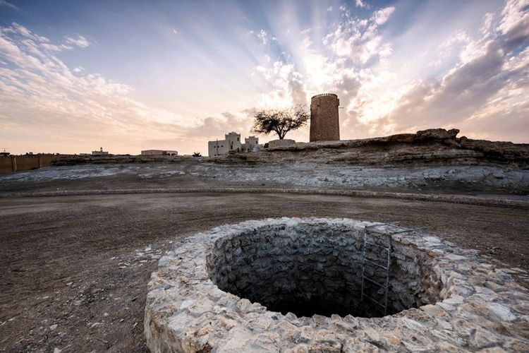 Ain Hleetan Well yang berada di Al Khor, Qatar