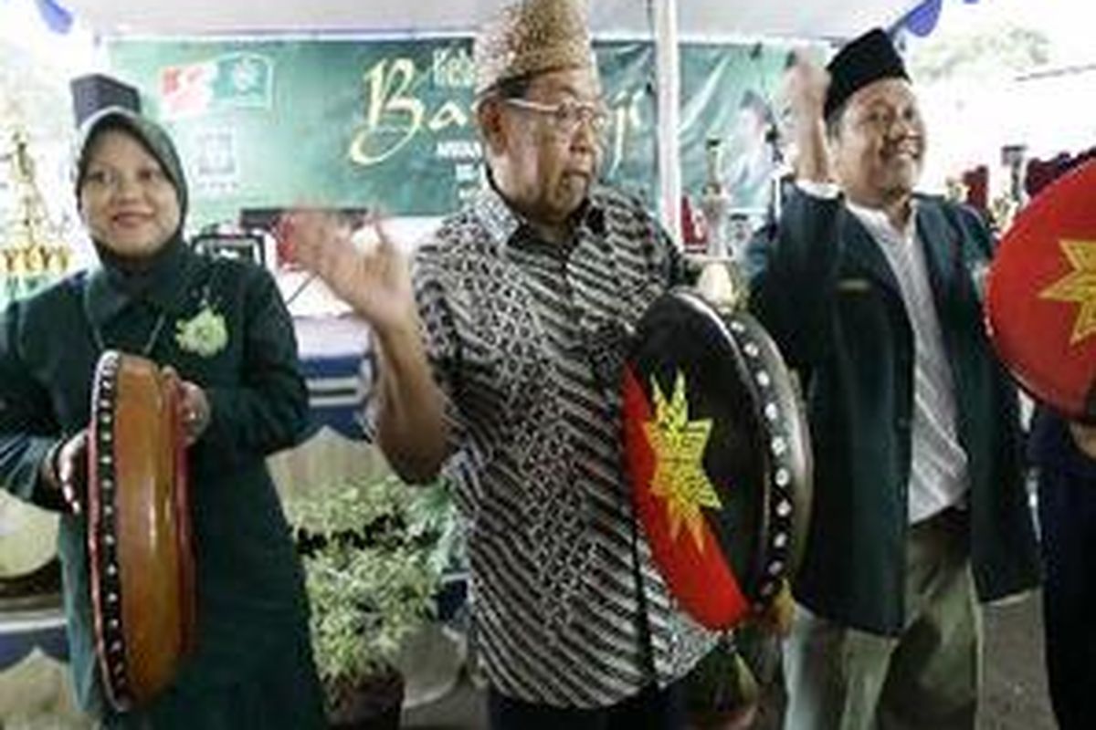 Gus Dur dan Muhaimin Iskandar saat masih bersatu di PKB