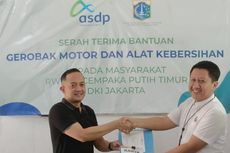 Komitmen Wujudkan Kehidupan Berkelanjutan, ASDP Salurkan Bantuan Motor Gerobak dan Komposter Sampah