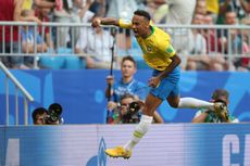 Brasil ke Perempat Final, Neymar Semakin Optimistis Bisa Juara