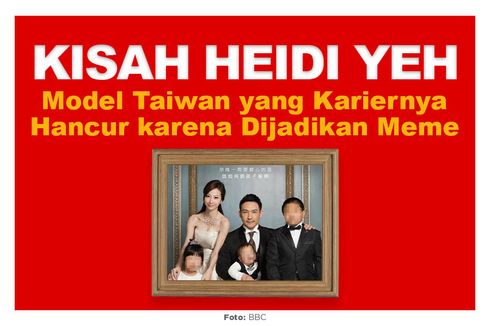 INFOGRAFIK: Kisah Heidi Yeh, Model Taiwan yang Kariernya Hancur akibat Meme
