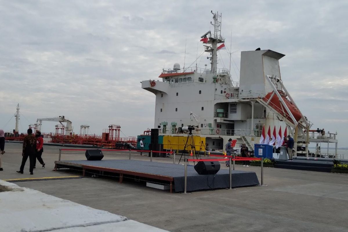 Terminal Kijing Pelabuhan Pontianak, Kalimantan Barat. 