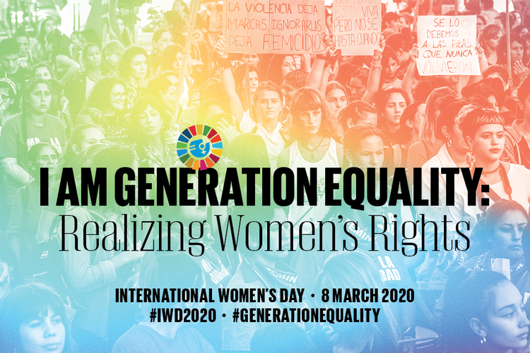 Poster Hari Perempuan Sedunia 2020