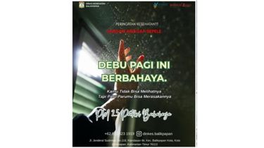 Sempat Sebut 'Debu Berbahaya PM 2.5', Dinkes Balikpapan Ungkap Alasan Hapus Unggahan IG