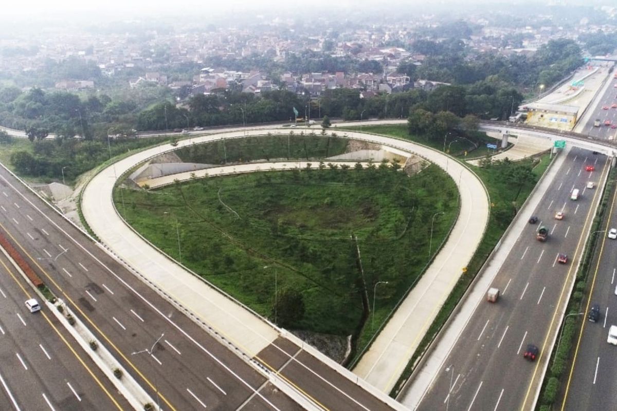 Jalan Tol Cimanggis-Cibitung.