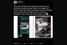 Ramai soal Kirim Sepeda Motor via J&T Cargo, Body dan Helm Rusak, Ini Kata J&T Cargo