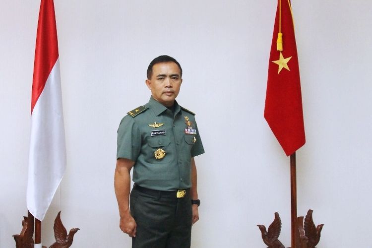 Potret Kepala Pusat Rehabilitasi Kementerian Pertahanan (Kemhan) Republik Indonesia (RI) Brigadir Jenderal (Brigjen) TNI dr. Nana Sarnadi.

