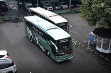 Bus Baru PO Atlantic PM, Pakai Bangku Seperti Sofa