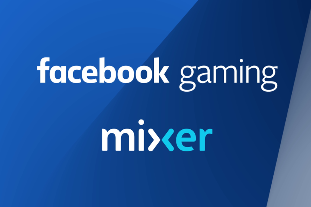 Ilustrasi Facebook Gaming dan Mixer.