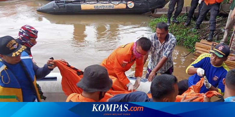 2 Pemudik yang Tenggelam karena Nekat Lewat Jalur Sungai Ditemukan Tewas