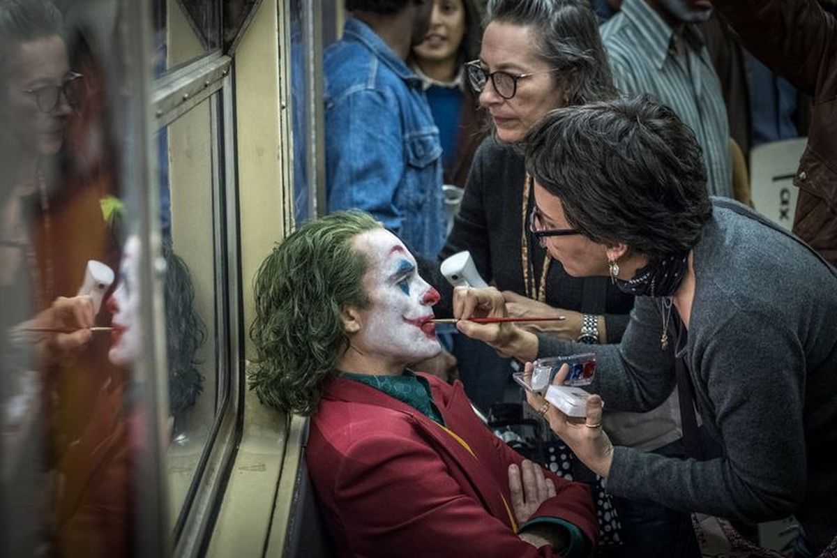 Nicki Ledermann butuh waktu 20 menit untuk merias wajah Joaquin Phoenix menjadi Joker dalam film Joker (2019).