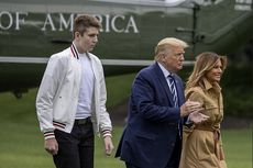 Setelah Trump dan Istri, Anak Bungsunya Barron Trump Positif Covid-19