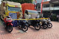 Sindikat Asal Lampung Sembunyikan Motor Curian Pakai Kasur Dalam Pikap