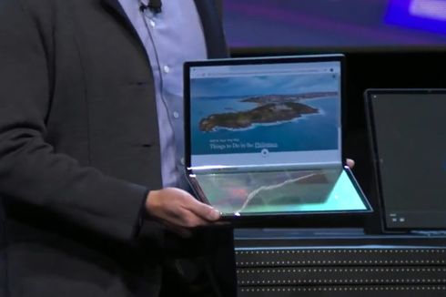 Intel Pamer Konsep Laptop Layar Lipat Horseshoe Bend