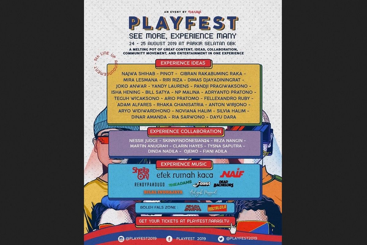 Lineup Playfest 2019.