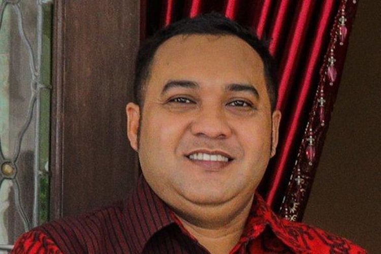 Wakil Ketua Bidang Ideologi dan Kaderisasi Pimpinan Anak Cabang (PAC) PDIP Jebres, Rheo Fernandes. 