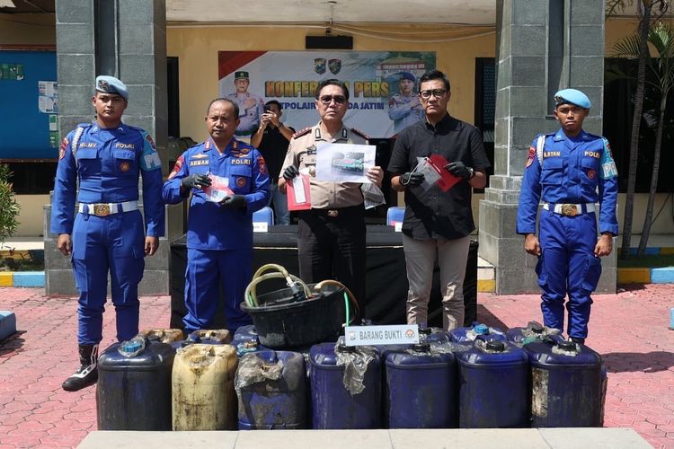 Polda Jatim Ungkap Penyelundupan Solar Subsidi untuk Pabrik di Kalteng, Rugikan Negara Rp 300 Juta