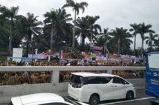 Ada Demo Lagi, Arus Lalu Lintas di Sekitar Gedung DPR Dialihkan