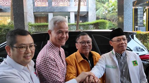 Bertemu Ketum Parpol Pengusung, Ganjar Ngaku Minta Saran