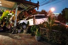 Pagar Rumah Dinas Wakil Wali Kota Solo Hancur Ditabrak Pengemudi Mobil Mengantuk