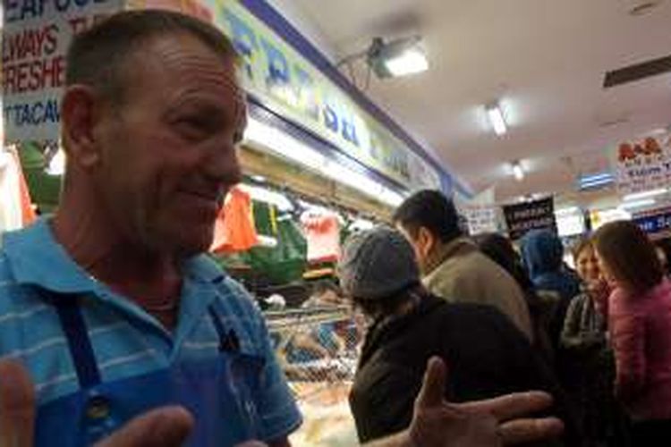 Dilarang Pegang Ikan dan Daging Saat Belanja di Footscray Market Australia