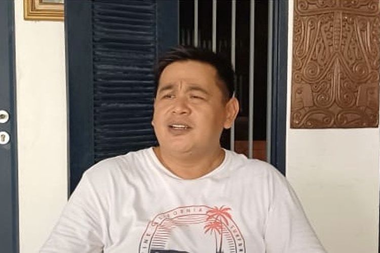 Ketua RT 06 Lebak Bulus, Malkan di kawasan Lebak Bulus, Jakarta Selatan, Selasa (4/7/2023). 