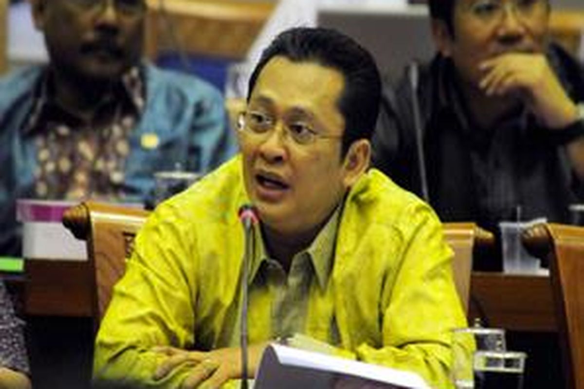 Anggota Komisi III DPR dari Partai Golkar, Bambang Susatyo. DHONI SETIAWAN/KOMPAS.com