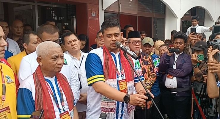 Daftar Pilkada Sumut, Berkas Bobby-Surya Dinyatakan Lengkap   