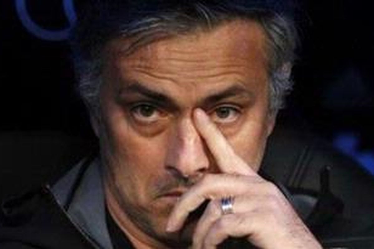 Pelatih Real Madrid, Jose Mourinho.