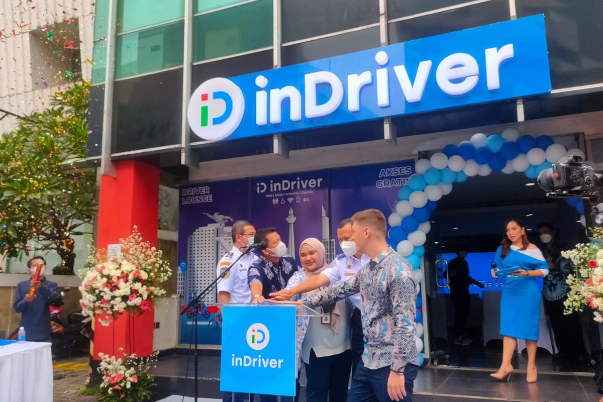 peluncuran Driver Lounge  InDriver di Jakarta 
