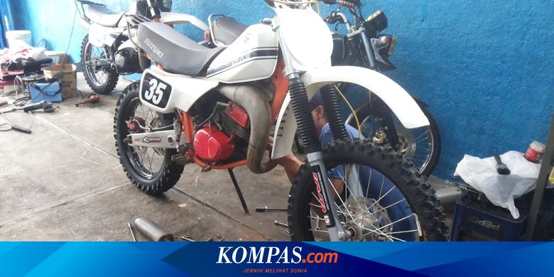  Ubah  Motor  Trail  Jadul Jadi  Lebih Kekinian