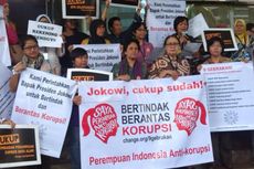 Hari Ini, Pegiat Antikorupsi Demo di Kompleks Parlemen