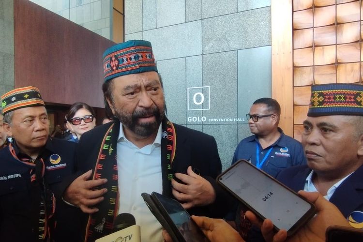 Soal Wacana Pemakzulan Gibran, Surya Paloh: Harus Ada Dasarnya, Bukan Faktor Suka atau Tidak 